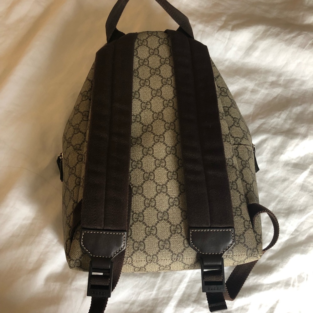 GUCCI supreme canvas back pack kids